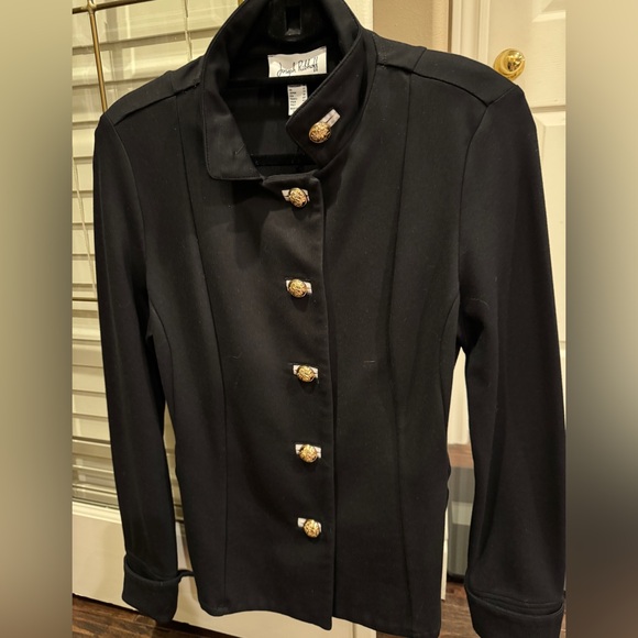 Ladies blazer in black - Picture 2 of 6